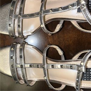 Studded Leather Pumps